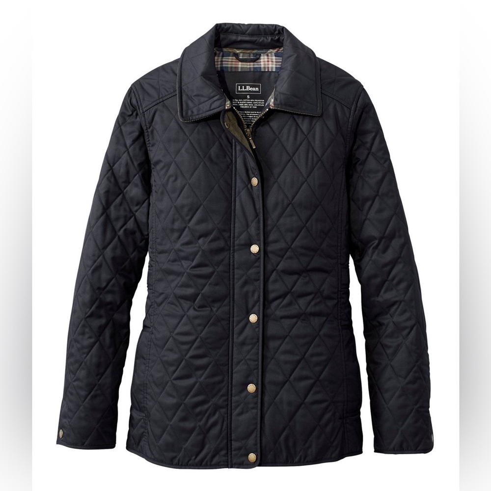 L.L. Bean Quilted Riding Jacket - Picture 5 of 5